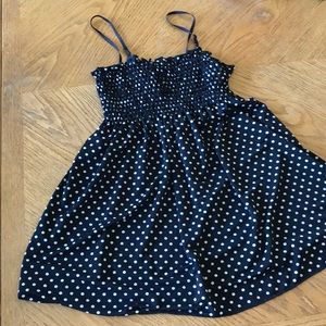 Thin strapped baby doll top